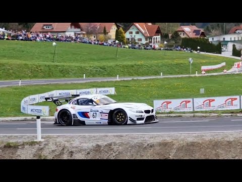 Rechbergrennen 2023 - 06 Best of 1.Rennlauf Sports&Touring Cars Crash Great Sounds feat. RennMEDIA