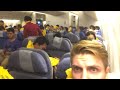 Man Films Inside Cabin During Emergency Landing