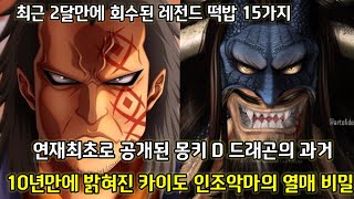 [원피스 떡밥] 연재최초로 공개된 몽키 D 드래곤의 과거 그리고 고대 문헌에 기록된 고무고무열매의 비밀