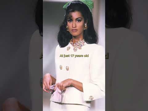 The Legendary 90's Supermodel, Yasmeen Ghauri! #shorts