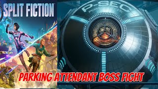 Split Fiction: Parking Attendant boss fight! Ft Baby Girl 🧡