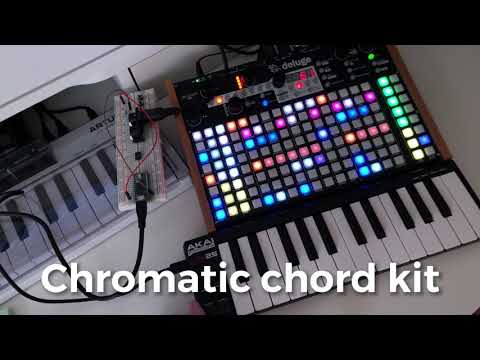 Deluge - Playing Kit Sounds Chromatically via MIDI