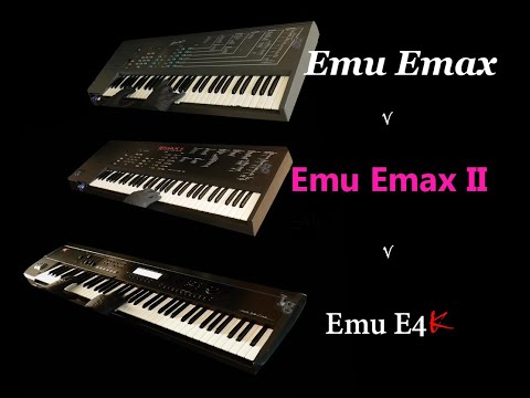Emu Emax vs Emax 2 vs E4k...AW's(Depeche Mode) famous '101' bit and filter comparison (no talking)
