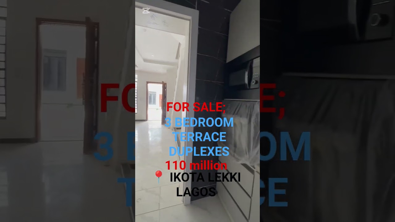 FOR SALE; 3 BEDROOM TERRACE DUPLEXES #viralshort #ifemikeproperties #viral #property