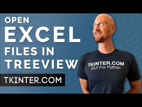 Open Excel Spreadsheets In Treeview - Tkinter Projects 3