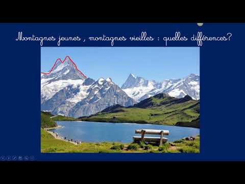 les montagnes : Correction du rappel + montagnes jeunes ou vieilles