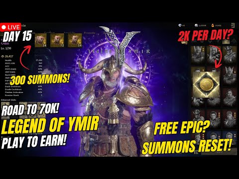 Legend Of Ymir | 300 Sol's Summons! Free Epic! ( Tagalog )