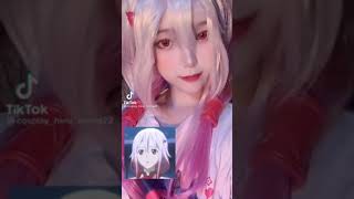 ピンクヘアーコスプレ　#shorts  #cute  #follow