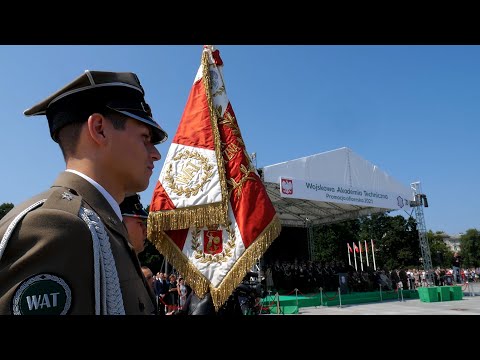 WAT -  Promocja oficerska 2021 w migawkach