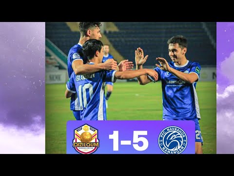 Superliga | 25-tur "Qizilqum" 1:5 "Navbahor Highlights 22.11.2024