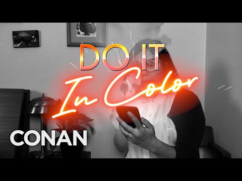 生活在色彩中更容易 - CONAN在TBS上。 (Life Is Easier In Color - CONAN on TBS)