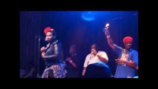 Jean Grae Performance of &quot;U &amp; Me &amp; Everyone We Know&quot; - FuseBox Radio Broadcast A3C 2013 Footage