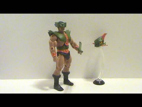 Video review of "He-man and the Masters of the Universe" Classics toy; Tri-Klops
