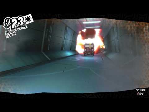 Persona 5 - 9/23 Okumura's Palace: Phantom Thieves Escape Spaceport Before It Explodes Up PS4