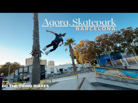 🎬  First Time Skating Agora Skatepark Barcelona – This Park Is CRAZY!