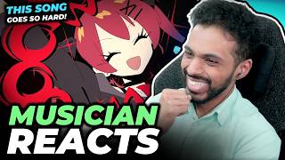 海外の反応 Musician Reacts to Houshou Marine (宝鐘マリン) - BooooM!!! (Original MV) | Hololive Fan Reacts!