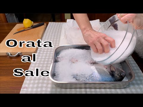 2 kg di sale 3 fette di limone 2 orate piatto sano gustoso e leggero ORATA AL SALE | Prima del Caffè