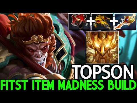TOPSON [Monkey King] Master Tier Mid Fitst Item Madness Build Dota 2