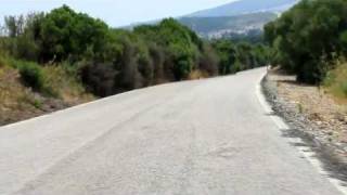 南欧の旅30自転車車載カメラスペインアルヘシラスからジブラルタル3/5