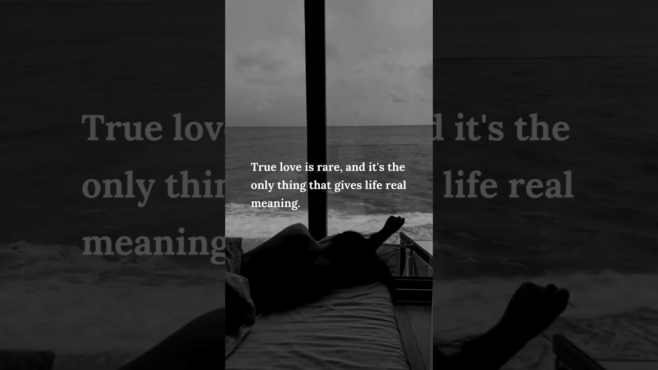 #nicholassparks #minimalistquotes heartfelt #minimalistquotes True love is rare, and it's the only