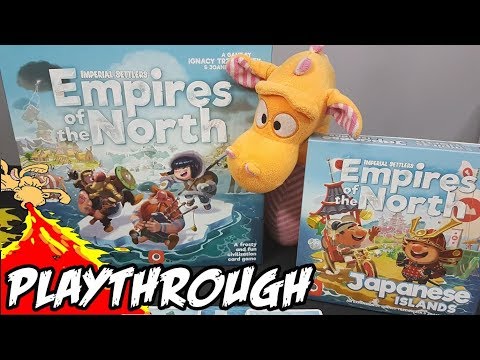 Imperial Settlers: Empires of the North – Japanese Islands - Solo Playthrough
