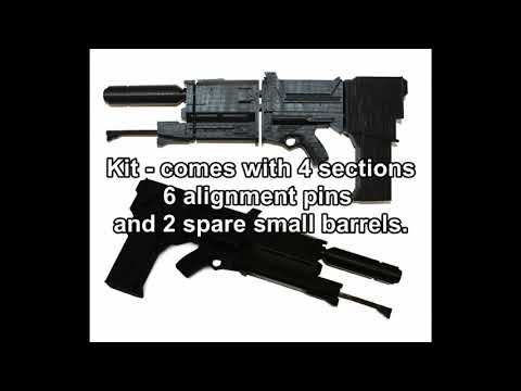 3D Printed Replica T-800 Plasma Rifle Hachette Agora