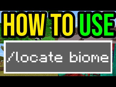 How To Locate Biomes In Minecraft WITHOUT MODS! PS/Xbox/PE