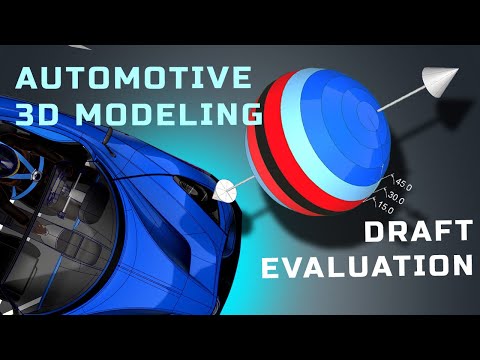 Autodesk Alias Tool Tip - Draft Analysis
