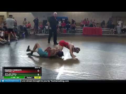 102 Lbs Semis & 1st Wrestleback (8 Team) - Mason Comegys, Maryland Vs Dylan Hall, Missouri Red 48f