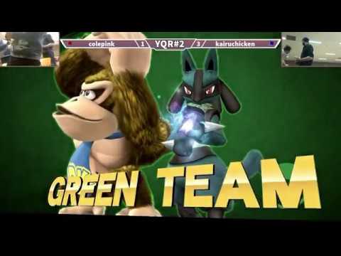 YQR#2 Smash 4 Doubles - 4SMALLEST (Qwexe + duncathan; Green) vs Kandy (CandyChicken + Kairu; Blue)