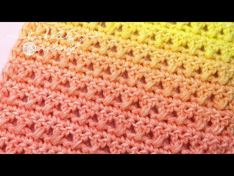 Crossed Double Crochet Stitch | Crochet Tutorial