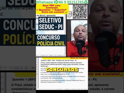 Relevo do Piauí Desvendado  Saiba o que Cai nas Provas e Como Acertar!