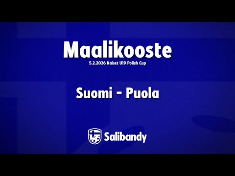 Maalikooste: Suomi - Puola (Naiset U19)