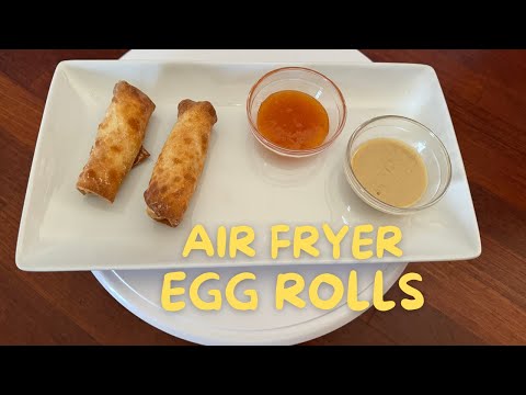 Recipe Review: Air Fryer Egg Rolls from Sustainable Cooks