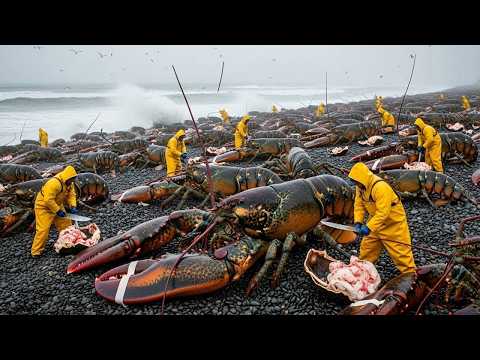 Unbelievable Giant Lobster Caught Deep Under the Sea – You Won’t Believe What Happened Next!