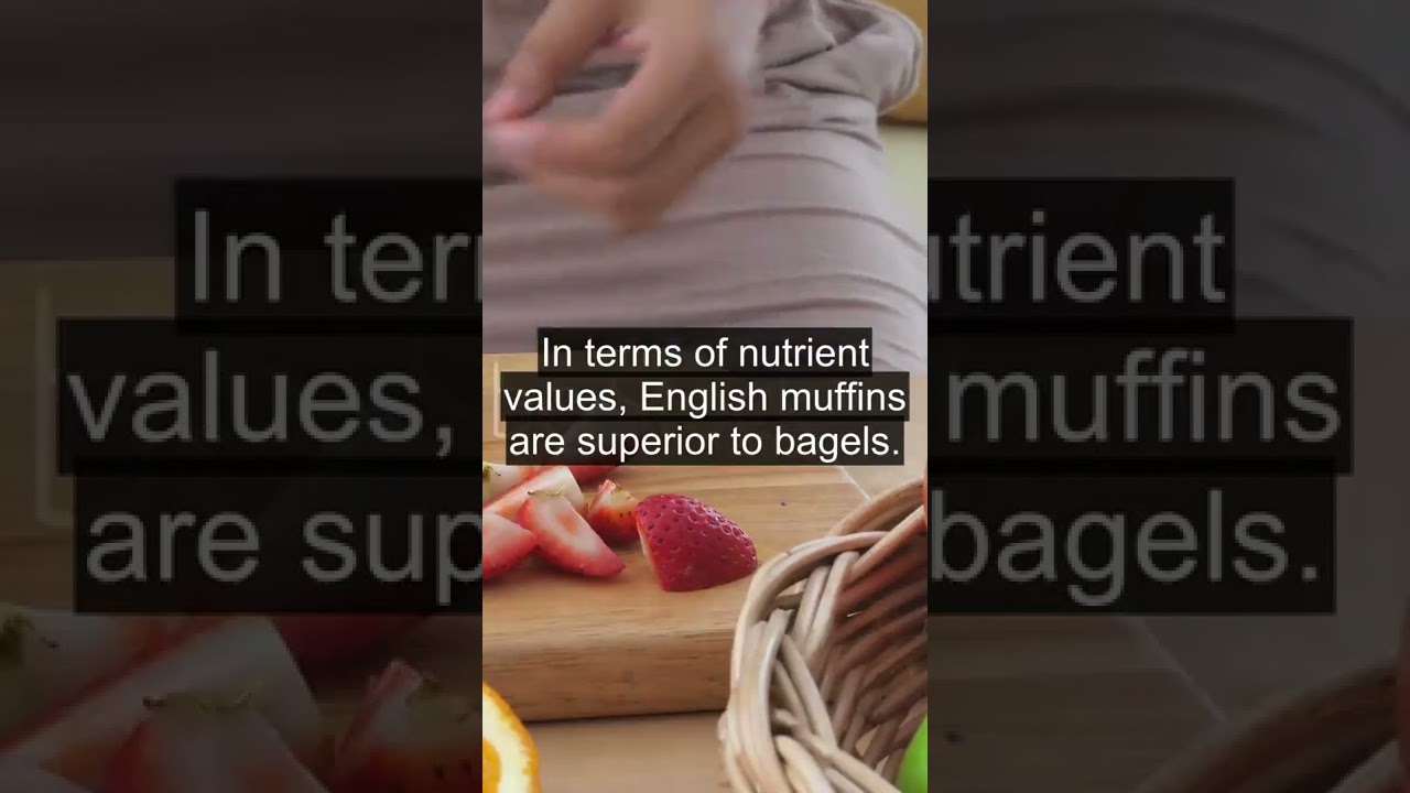 ¿Cuál es el bagel o el muffin inglés más saludable?