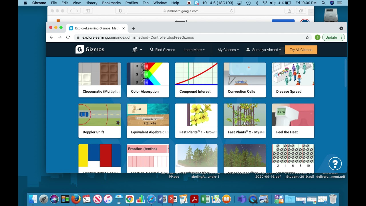 How to use Explore Learning resources
