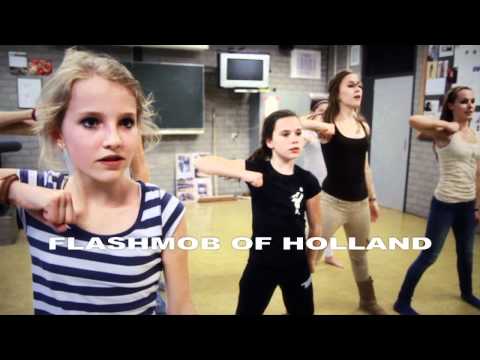 MAKING OF Waka Waka Biggest flashmob in the Netherlands