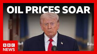 BBC News: Oil prices soar after US President Donald Trump threatens more Iran strikes | BBC News