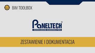 BIM TOOLBOX PANELTECH - Zestawienie i dokumentacja (11/12)