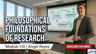 Philosophical Foundations of Research