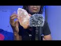 ASMR Tapping And Scratching Salt Rock Fast And Aggressive