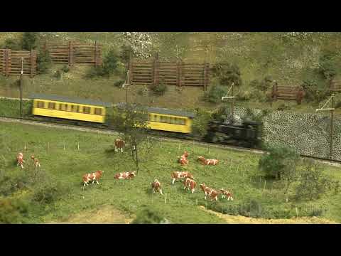 The Great Model Railroad Museum in Switzerland - Chemins de fer du Kaeserberg