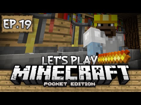Survival Let's Play Ep. 19 - Brewing Station & Some Exploration!!! - Minecraft PE (Pocket Edition)