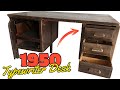 1950s Broken Typewriter Desk | Furniture Restoration