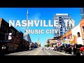 Nashville, Tennessee - Driving Tour 4K