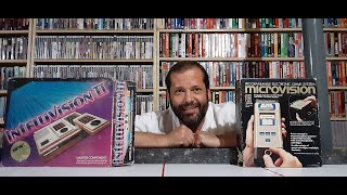 MICROVISION AND INTELLIVISION VIDEO GAME COLLECTION. GAME ROOM TOUR PART-4