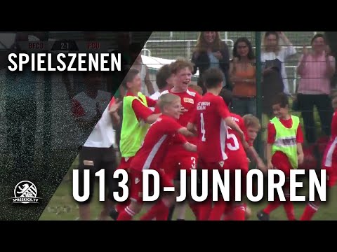 BFC Dynamo - 1. FC Union Berlin (U13 D-Junioren, Verbandsliga, Staffel 2) - Spielszenen