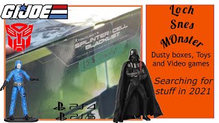 Dusty Boxes, Toys and Video games| Searching in 2021