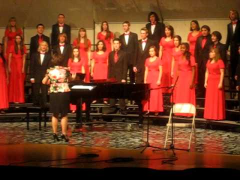 Corona High School Madrigals - With A Lily In Your Hand by Eric Whitacre